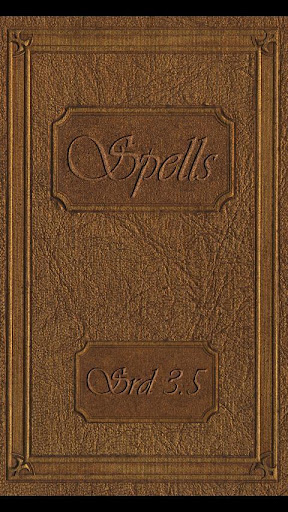 Spellbook - D D 3.5