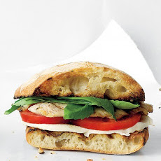 Turkey Caprese Sandwich