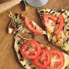 French Onion Grilled Pizzas