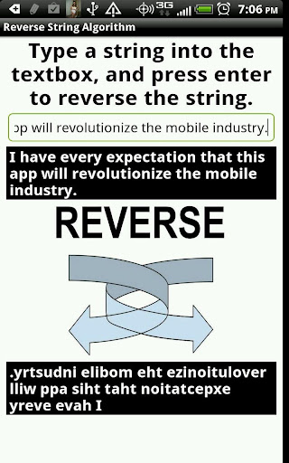 Reverse String Algorithm