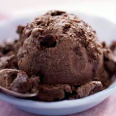 Brownie Batter Ice Cream (Electric Ice Cream Maker)