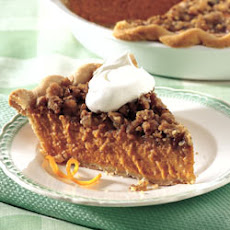 Streusel-Topped Pumpkin Pie
