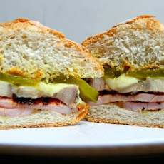 Grilled Turkey Cuban Sandwiches