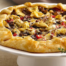 Artichoke-and-Red Pepper Pizza