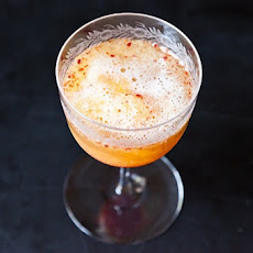 Honeyed Peach Melba Bellinis