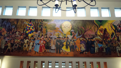 Mexican History Mural 
