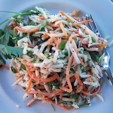 Turnip Carrot Slaw
