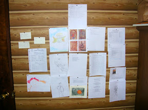our bulleting wall this week