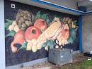 Früchte Am Konsum Mural