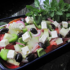 As Close As I'll Ever Get to Greece Salad