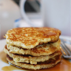 Oatmeal Almond Pancakes