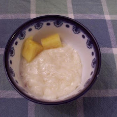 Coconut Tapioca Pudding