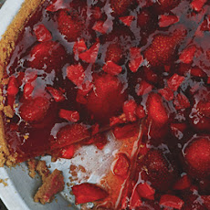Fresh Strawberry Pie with Whipped Cream
