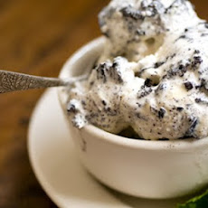 Mint chocolate cookies and cream ice cream