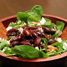 Frisée Salad with Prosciutto, Roasted Figs, and Walnuts