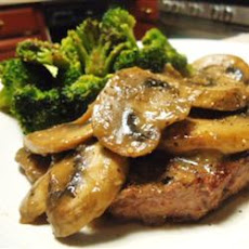 Mushroom Round Steak