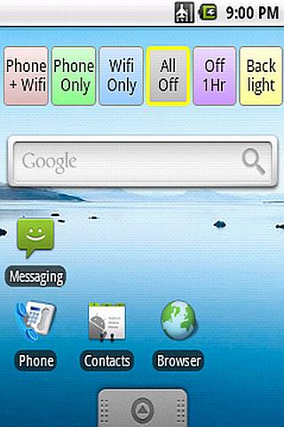 Phone Bluetooth + Wifi Widget