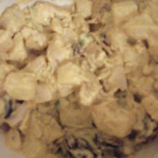 Curried Chicken Pitas