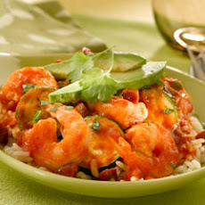 Saucy Shrimp & Chorizo Saute