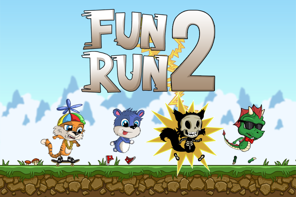 Android application Fun Run 2 - Multiplayer Race screenshort