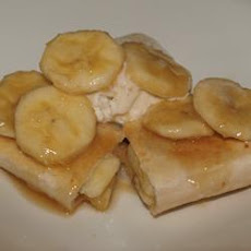 Bananas Foster Chimichangas