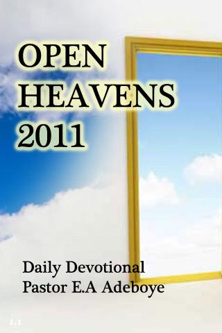 Open Heavens - Bible a year