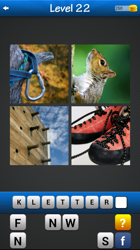 Android application Words &amp; Pics ~ 4 pics 1 word screenshort
