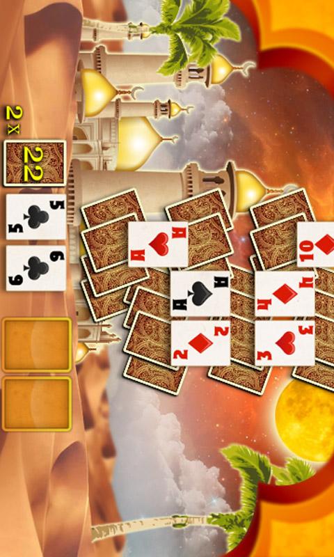 Android application Aladdin Solitaire Full screenshort
