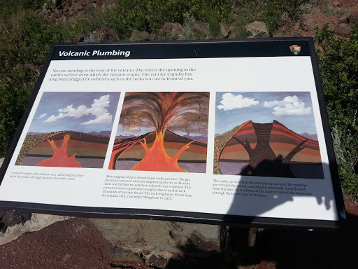 Volcanic Plumbing Plaque
