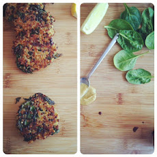 Kale and Quinoa Cakes