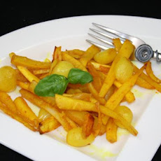 Caramelized Parsnips and Baby Onions