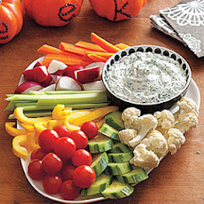 Buttermilk-Herb Dip with Crudités