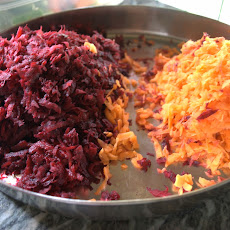 Carrot beet Halwa