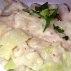 Creamed Cooked Cabbage