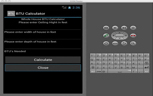 Home Sizing BTU Calculator