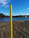 Yellow Lawrence Island Marker