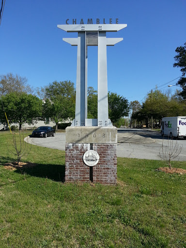 City Of Chamblee Welcome Sign