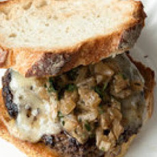 Buttered-Toast Swiss Patty Burgers