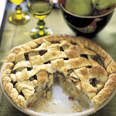 Lattice Pie with Pears and Vanilla Brown Butter