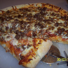 Easy Bread Machine Pizza Crust