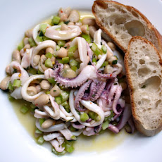 Squid and White Bean Salad