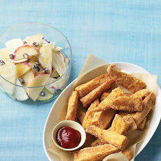 Cornmeal-Crusted Fish Sticks