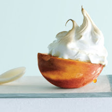 Peaches Under Meringue