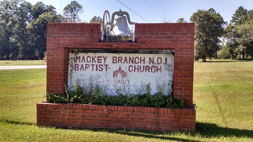 Mackey Branch N. O. I Baptist Church Sign 