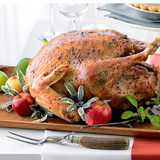 Roast Turkey with Sage Garlic Butter