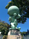 Portmeirion - Atlas Statue