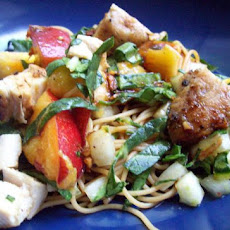 Asian Chicken and Pasta Salad