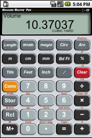 Measure Master Pro Calculator