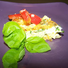 Nan's Potato, Pepper and Onion Frittata