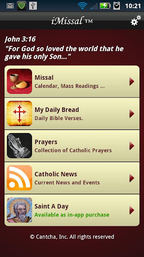 iMissal - 1 Catholic App